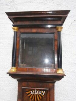 10 inch PARQUETRY Queen Anne longcase clock case