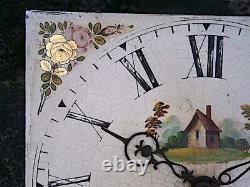 11 Inch 30 Hr Striking Longcase Grandfather Clock Dial + Move, Ent