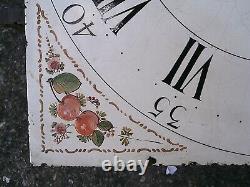 13INCH 8day LONGCASE GRANDFATHER CLOCK DIAL+move