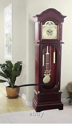 181cm Grandfather Clock (Cherry)