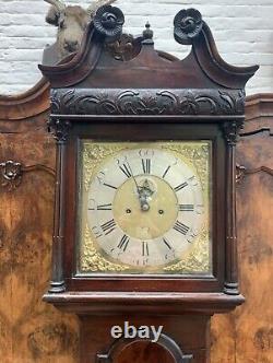 18th Century Fine Irish Longcase Clock by George Furnace
