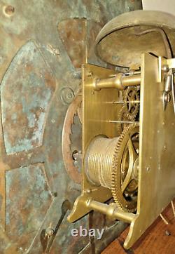 18th Century Longcase Dial & Movement by Robert Townsend of Greenock