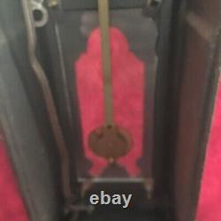 1950s Haddon Electric Motion Miniature Grandfather Clock Sychron Movement