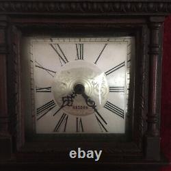 1950s Haddon Electric Motion Miniature Grandfather Clock Sychron Movement