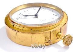 2 INCH DIAL Cross ca. 1880 8 day Depose Working Clock Movement