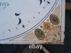 30HR LONGCASE GRANDFATHER CLOCK DIAL+move 12 inch