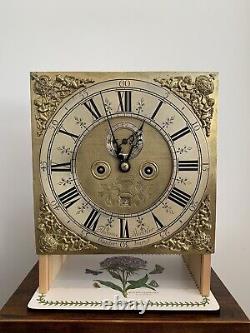 5 Pillar Longcase Clock Movement By Thomas Shindler Canterbury c1730