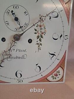 8 Day Longcase Clock Movement and Dial 18 x 13