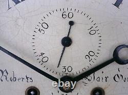 8day LONGCASE GRANDFATHER CLOCK DIAL+move/nt 13x18 inch