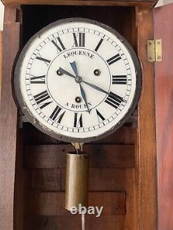 A Beautiful French Empire Napoleonic era Longcase Clock