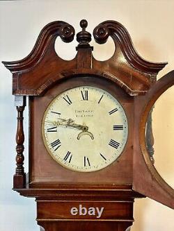 A Rare & Beautiful 200 Year Old Antique Longcase Grandfather Clock. C1820