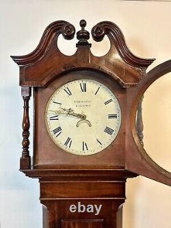 A Rare & Beautiful 200 Year Old Antique Longcase Grandfather Clock. C1820