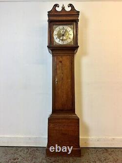 A Rare & Beautiful 260 Year Old Antique Longcase Grandfather Clock. C1760