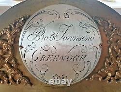A Very Good 18th Century Longcase Dial & Movement Townsend of Greenock