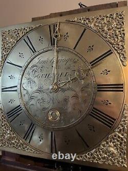 Antique 1750s longcase clock