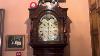 Antique 1880s Huge English Longcase Clock Strikes 12pm