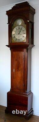 Antique 18th century James Stewart Glasgow Grandfather Longcase Clock 1780