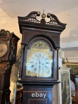 Antique 8 Day English Grandfather Clock