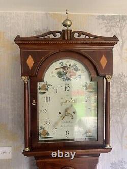 Antique 8day, longcase grandfather clock Fully Refurbished
