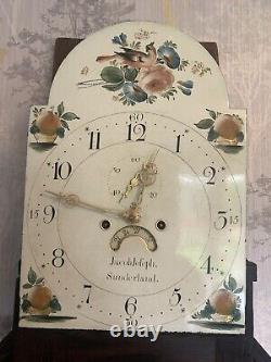 Antique 8day, longcase grandfather clock Fully Refurbished