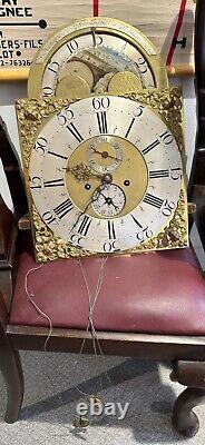 Antique Eight Day Longcase Clock, Signed Obadiah Brandreth Middlewich, Circa 1790