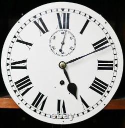 Antique English 8 Day Single Weight Regulator Grandfather Longcase Wall Clock
