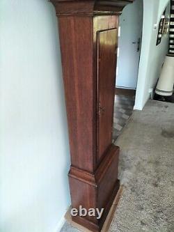 Antique English Longcase 30 Hour Grandmother Clock