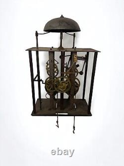 Antique French Comtoise Clock Movement