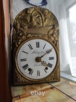 Antique French Contoise Clock Movement