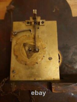 Antique Georgian Longcase Grandfather Clock Movement & Dial SPARES & REPAIRS