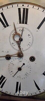 Antique Gothic Victorian Longcase Grandfather Clock