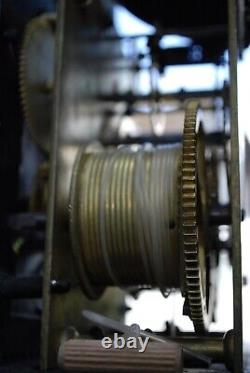 Antique Grandfather Clock, 8-Day, Restored Movement