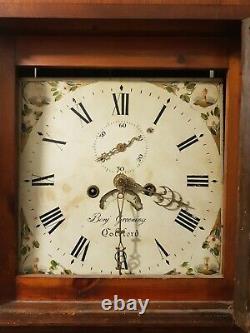 Antique Grandfather Clock, Made by Benj Greening, Coleford, 8 Day Movement. Nic