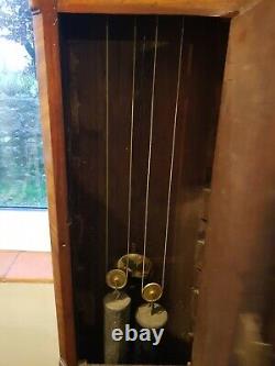 Antique Grandfather Clock, Made by Benj Greening, Coleford, 8 Day Movement. Nic