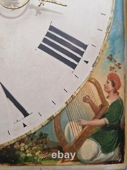 Antique Grandfather Clock Scottish 19thC England Scotland Wales & Ireland