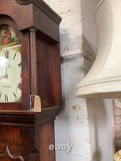 Antique Long Case Grandfather Clock Fawcett Finkle Street Richmond Yorkshire
