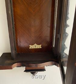 Antique Long Case Wall Clock Case, Germany 1900s