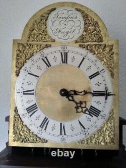 Antique Longcase Clock Triple Weight Westminster Chiming Excellent Condition