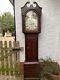 Antique Longcase Grandfather Clock James Gourlay Newton Stewart