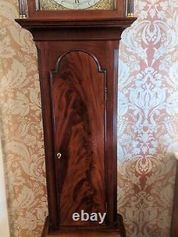 Antique Mahogany Longcase Clock C. Gowland Sunderland