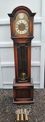 Antique Musical 5 Tube Chiming Longcase Grandfather Clock for restoration W&H