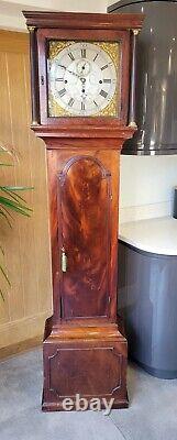 Antique Musical 8 Bells Longcase Grandfather Clock Morgan Leominster