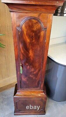 Antique Musical 8 Bells Longcase Grandfather Clock Morgan Leominster