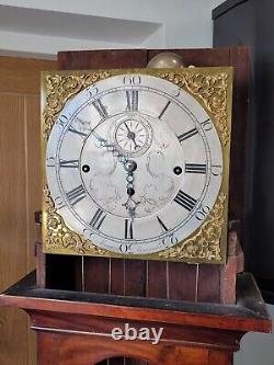 Antique Musical 8 Bells Longcase Grandfather Clock Morgan Leominster