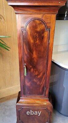 Antique Musical 8 Bells Longcase Grandfather Clock Morgan Leominster