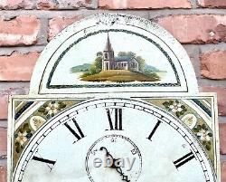 Antique Oak 8 Day Grandfather Clock / Longcase Clock