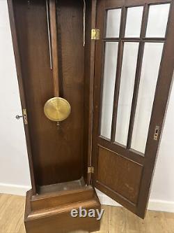 Antique Oak Grandmother Clock