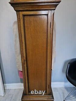 Antique Peerless Embee Grandfather Clock For Restoration