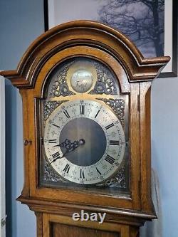 Antique Peerless Embee Grandfather Clock For Restoration