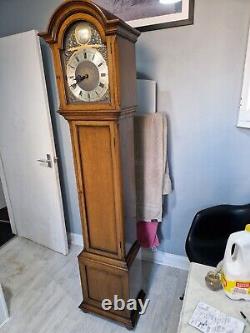 Antique Peerless Embee Grandfather Clock For Restoration